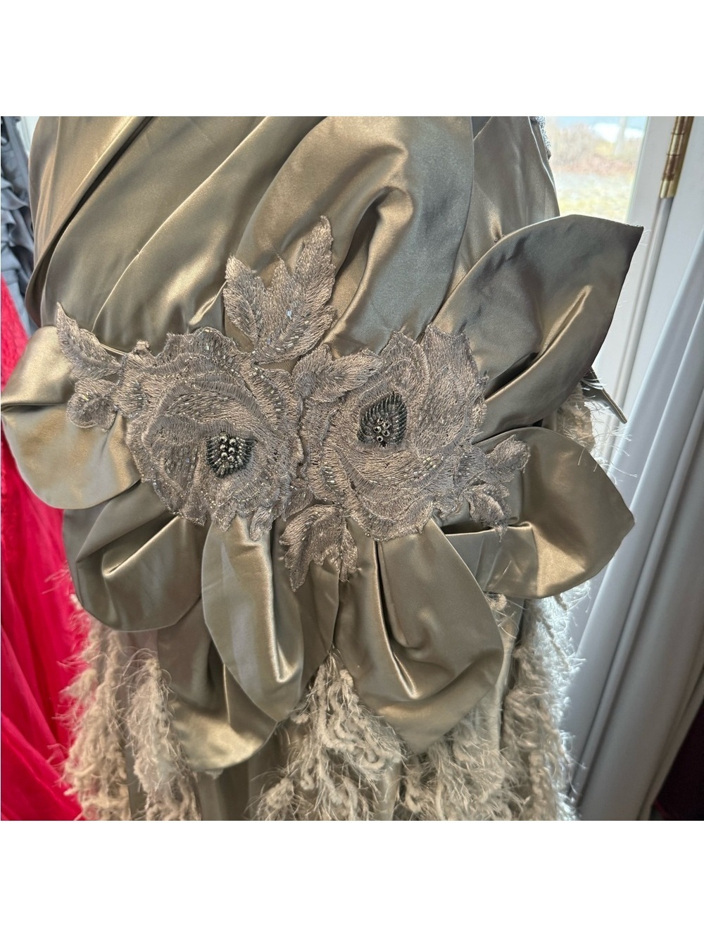 RARE One-of-a-Kind "Lisbon" Handmade Gown/Wedding - Picture 6 of 15